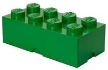 Бокси для гри і зберігання іграшок · Бокс 8 у вигляді кубику,  темно-зелений, об'ємом - 22.5л · 40041734 · LEGO і настільні ігри оптом від  компанії Бельвіль